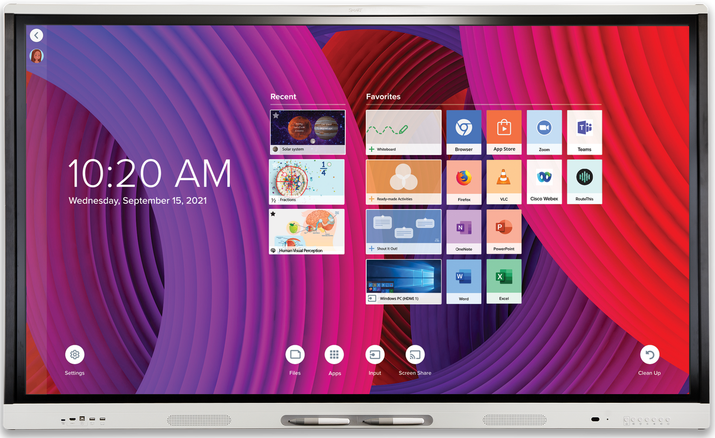 SMARTBOARD SBID-MX265-V3 - 65 Interactive Screen w iQ, 4K UHD LED 60 Hz