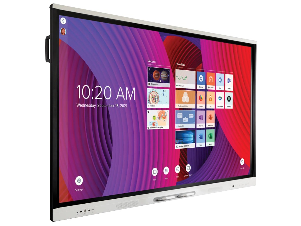 SMARTBOARD MX275-V3 - 75" Interactive Screen w/iQ, 4K UHD LED 60 Hz - OfficeWonderland