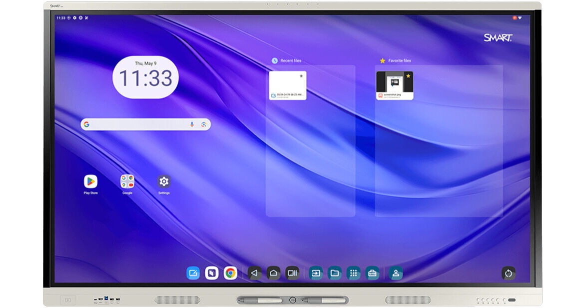 SMART Board MX555-V5-PW 55" Pro Interactive Display with IQ, TAA