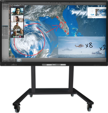 SMART Technologies M486-V5-P M Pro High Secure Series TAA 86" UHD 4K Touch Screen Commercial Monitor - OfficeWonderland