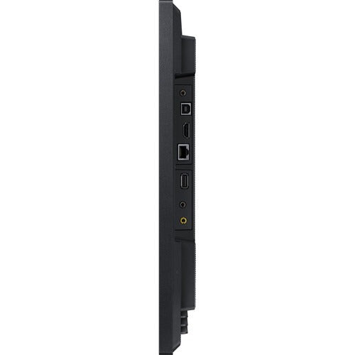 Samsung QB24C-T 24 Full HD Touchscreen Commercial Monitor side input output