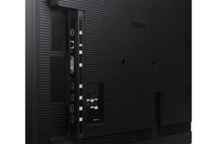 Samsung QH50R 50 4K UHD Smart Commercial Display veiw of ports inputs and outputs