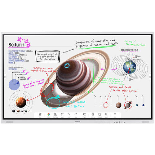 Samsung WM75B Flip Pro 75 4K Interactive Touchscreen LED Display