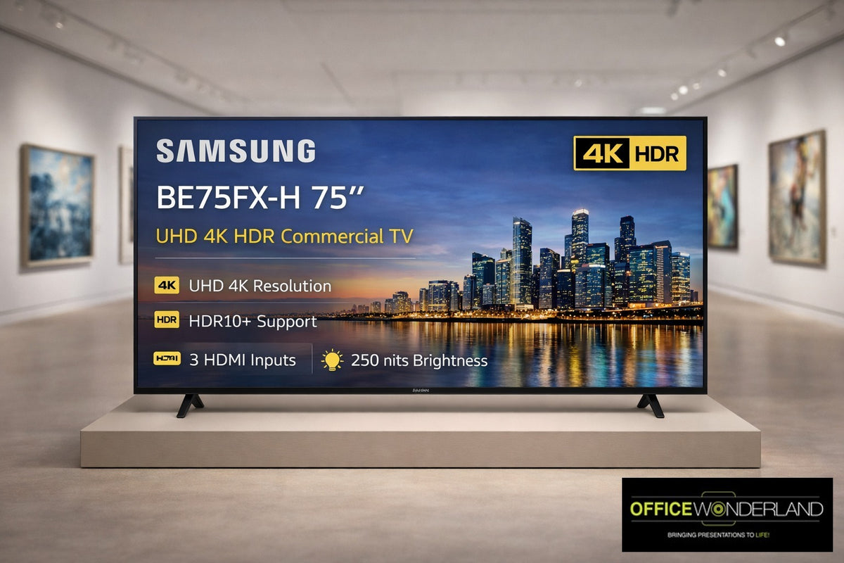 Samsung BE75FX-H Series 75" UHD 4K HDR Commercial Display - Buy Online | Authorized Dealer