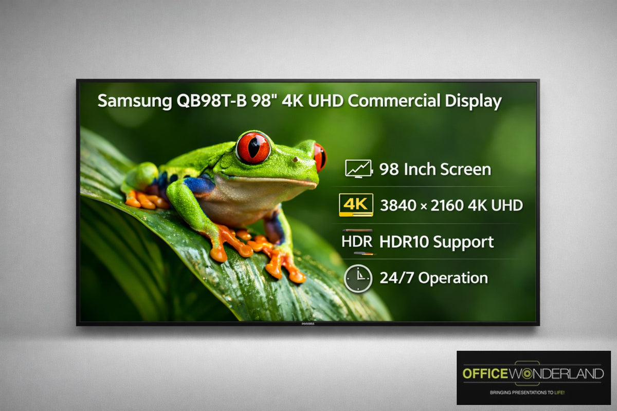Samsung QB98T-B 98" UHD 4K Commercial Display