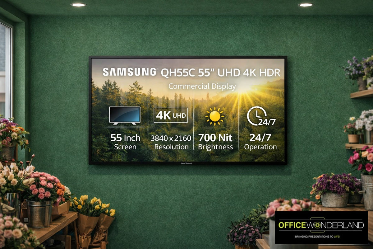 Samsung QH55C 55" 4K UHD Commercial Monitor