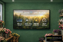 Samsung QH75C 75" 4K UHD Commercial Monitor