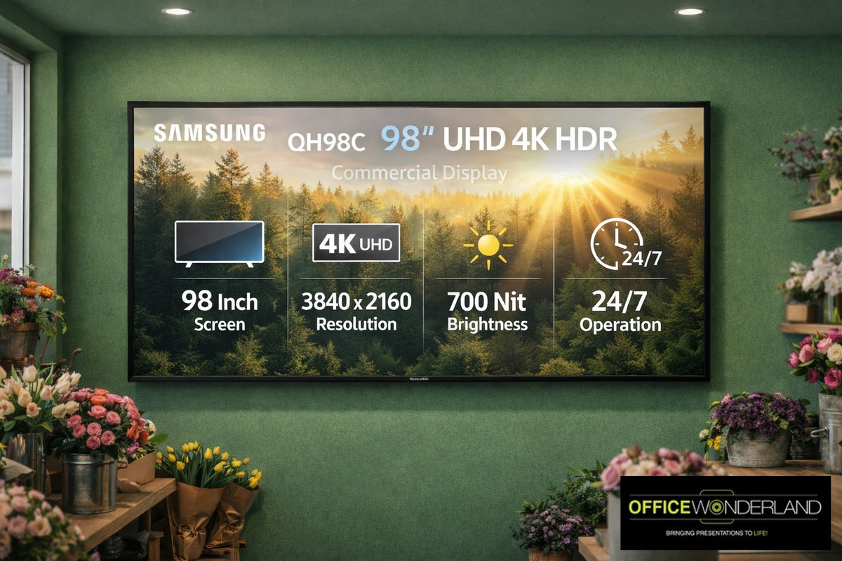 Samsung QH98C 98" UHD 4K Commercial Monitor