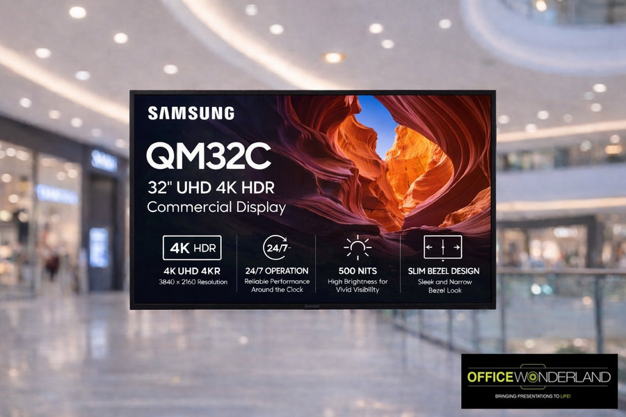 Samsung QM32C 32" Full HD Commercial Monitor - Buy Online | Authorized Dealer