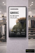 Samsung QB55C 55" QBC Series UHD 4K HDR Commercial Monitor
