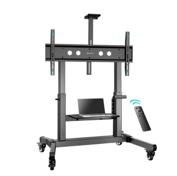 ONKRON TS1991-B Mobile TV Stand for 50-100 Inch TV up to 265lbs