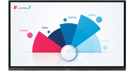 Sharp PN-L752B 75 4K UHD AQUOS BOARD interactive display