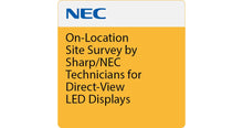 Sharp On-Location Site Survey By Sharp/NEC Technicians for Direct-View LED Displays