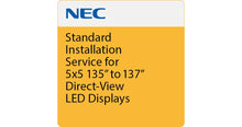 Sharp Standard Installation Service for 5x5 135 to 137" Direct-View LED Displays