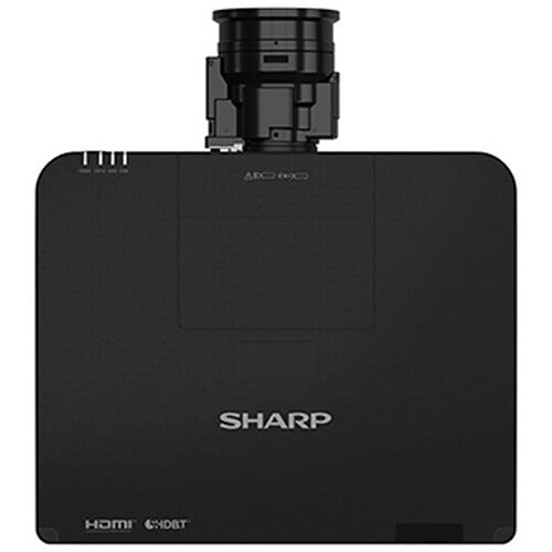 Sharp XP-A155U-B WUXGA Large Venue Projector (Black) Top