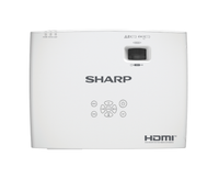 Sharp XP-E501U-W WUXGA Laser LCD Projector Top 