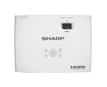 Sharp XP-E501U-W WUXGA Laser LCD Projector Top 