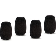 Shure ACVG4WS Windscreen for Centraverse Gooseneck Condenser Microphones (4-Pack, Black)