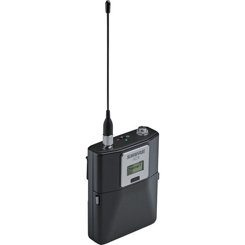 Shure AD1 Digital Wireless Bodypack Transmitter with LEMO3 0G57 470 to 616 MHz