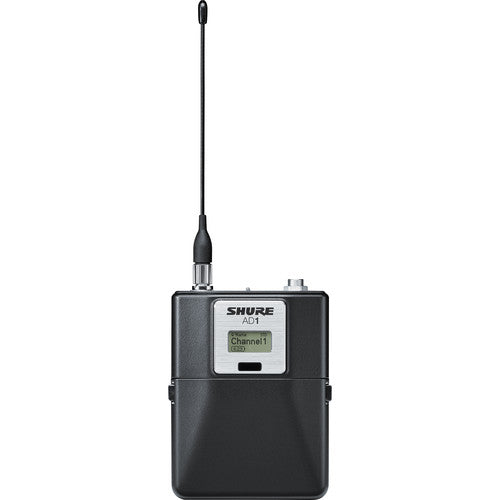 Shure AD1 Digital Wireless Bodypack Transmitter with LEMO3 (G57 470 to 616 MHz)