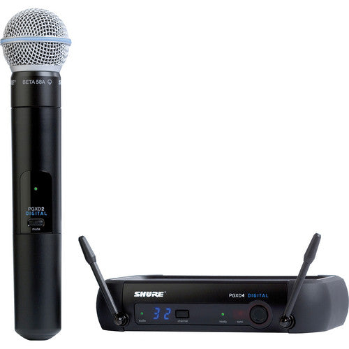 Shure PGXD24/BETA58 Digital Handheld Wireless Microphone System