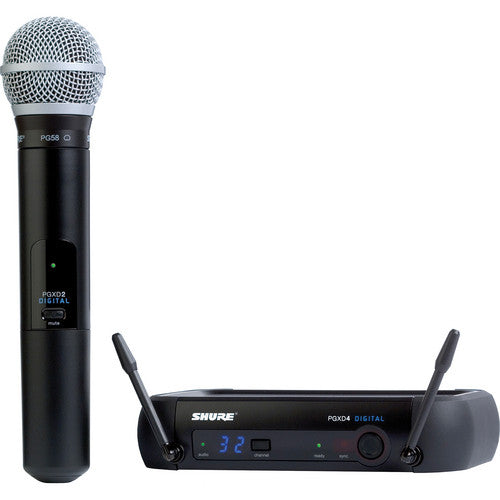 Shure PGXD24PG58 Digital Handheld Wireless Microphone System