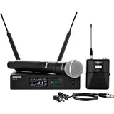 Shure QLXD124 85-H50 Digital Wireless Combo Microphone System