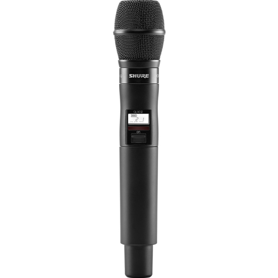 Shure QLXD2 KSM9HS Digital Handheld Wireless Microphone Transmitter with KSM9HS Capsule (X52 902 to 928 MHz)