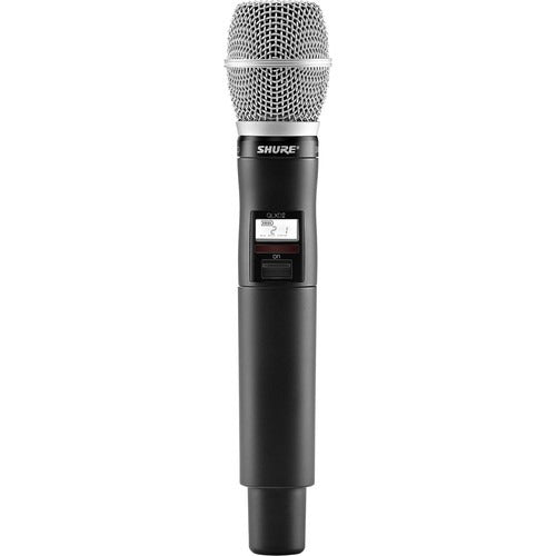 Shure QLXD2 SM86 Digital Handheld Wireless Microphone Transmitter with SM86 Capsule (V50 174 to 216 MHz)