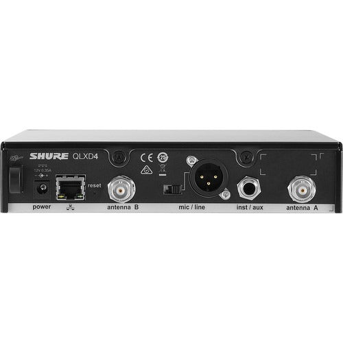 Shure QLXD24 B58 Digital Wireless Handheld Microphone System with Beta 58A Capsule (G50 470 to 534 MHz) 1