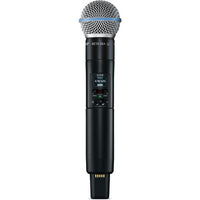 Shure SLXD24 B58 Digital Wireless Handheld Microphone System with Beta 58A Capsule (H55 514 to 558 MHz) 3