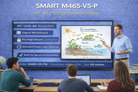 SMART M465-V5-P 65” 4K Pro High Secure Display – Buy Online | TAA Authorized Dealer