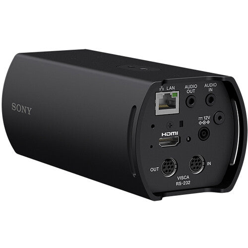 Sony srgxb25n Compact 4K60 Box-Style Remote Camera with 25x Optical Zoom (NDI License Key Code, Black)3