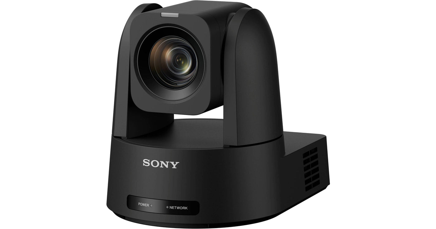 Sony SRG-AS10 UHD 4K60 NDI HX2 PTZ Camera with AI Auto-Framing and 10x Zoom (Black)