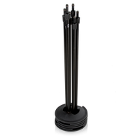 Stackable Mic Stand with 10 inch Round Base 1