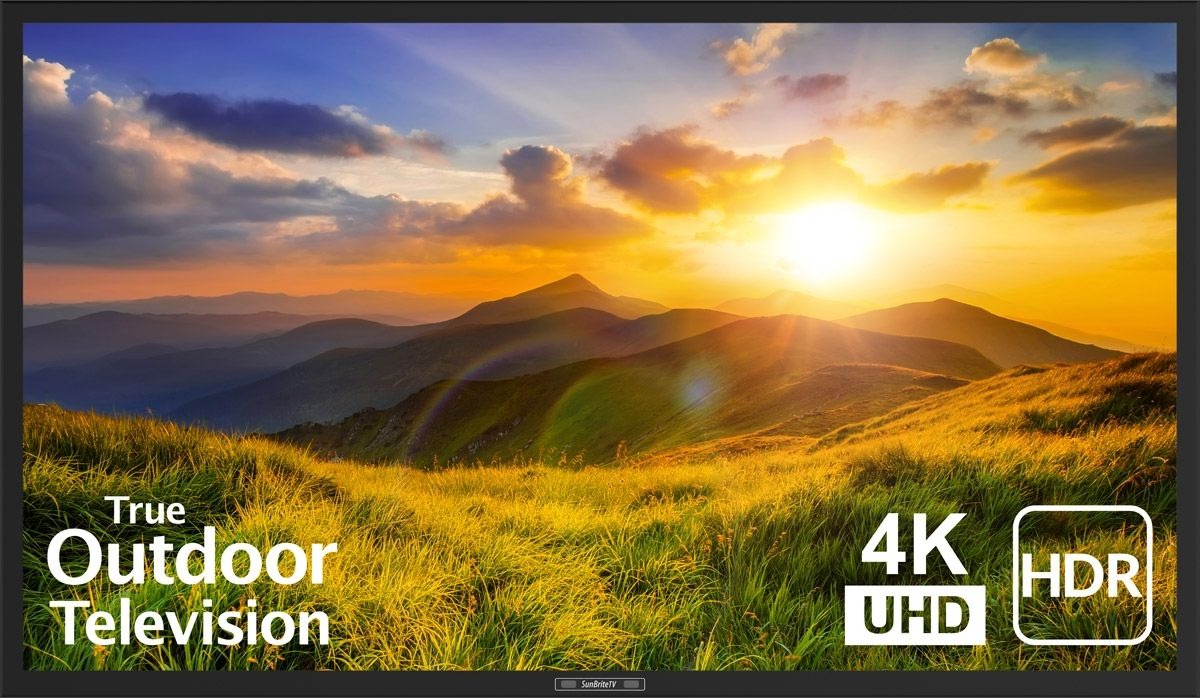 Sunbrite Signature 2 SB-S2-55-4K-BL 55 inch LED HDR 4K Outdoor TV – Partial Sun