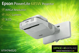 Epson PowerLite 685W 3LCD WXGA Projector V11H744520