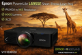 Epson PowerLite L695SE XPR 4K Short-Throw Laser 3LCD Projector (Black)