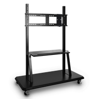 VB-STND-001 MobileTrolleyCart of the ViewSonic IFP7552-E2 ViewBoard Bundle with 75” ViewBoard IFP7552 4K Interactive Flat Panel, a LB-WIFI-001_wirelessAC Adapter_anda VB-STND-001 MobileTrolleyCart