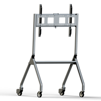 VB-STND-005 Mobile Trolley Cart of the ViewSonic IFP7552-E4 ViewBoard Bundle with 75” ViewBoard IFP7552 4K Interactive Flat Panel_a LB-WIFI-001wireless AC Adapter_andaVB-STND-005MobileTrolleyCart