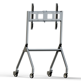 VB-STND-005 Mobile Trolley Cart of the ViewSonic IFP7552-E4 ViewBoard Bundle with 75” ViewBoard IFP7552 4K Interactive Flat Panel_a LB-WIFI-001wireless AC Adapter_andaVB-STND-005MobileTrolleyCart