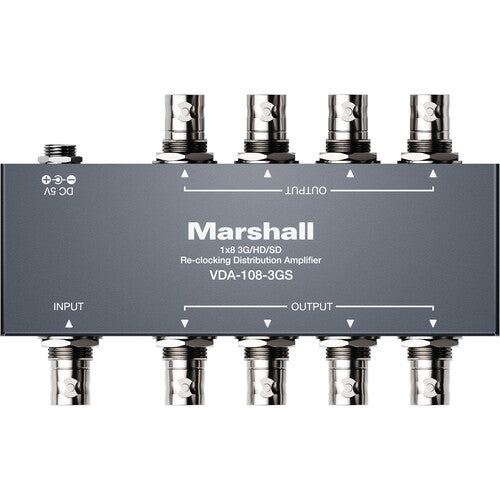 Marshall Electronics 1 x 8 3G/HD/SD-SDI Reclocking Distribution Amplifier