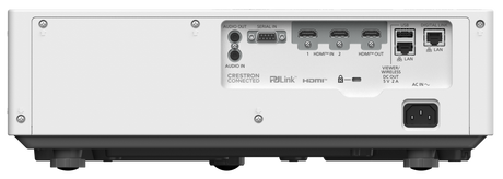 Panasonic PT-VMQ85W Projector Rear inputs