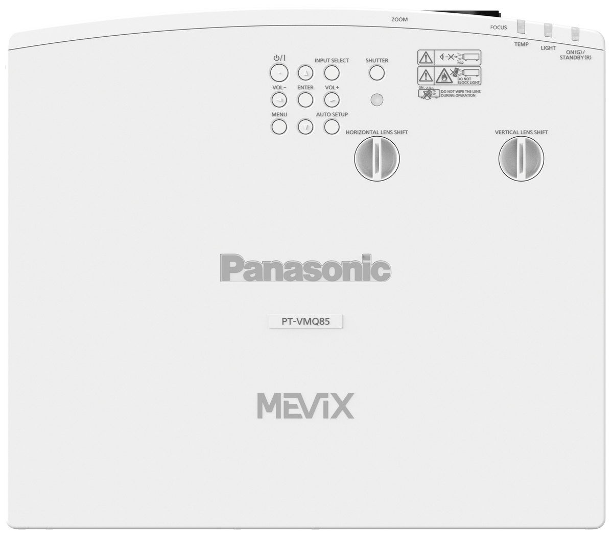 Panasonic PT-VMQ85W Projector Top
