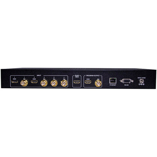 Marshall Electronics VMV-402-3GSH 3G-SDI Quad Viewer/Switcher