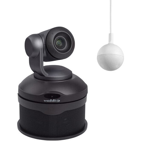 Vaddio ConferenceSHOT AV Bundle with CeilingMIC Microphone (Black) 99999950100B