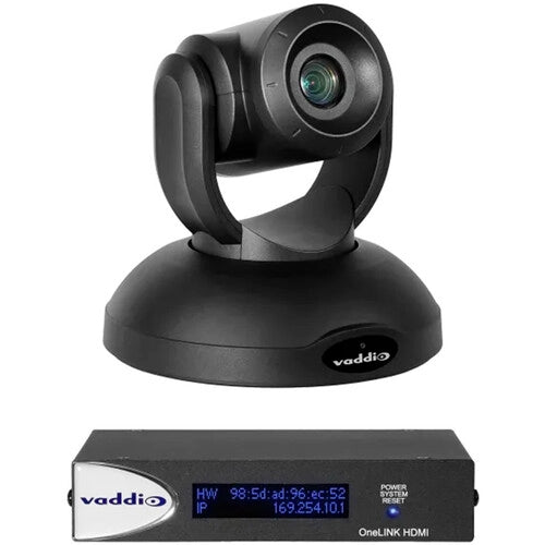 Vaddio RoboSHOT 40 UHD 4K OneLINK HDMI System (Black Camera) 9999952100