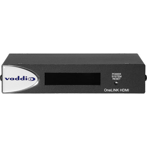 Vaddio RoboSHOT In-Wall Clear Glass OneLINK HDMI System (Primed) 9999966180 1