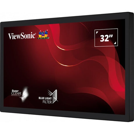 ViewSonic 32 TD3207 Open Frame Multi-Touch Commercial Monitor angled