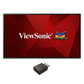 ViewSonic CDE4320 43 4K UHD Presentation Display Bundle with VSB050 USB Wi-Fi Adapter